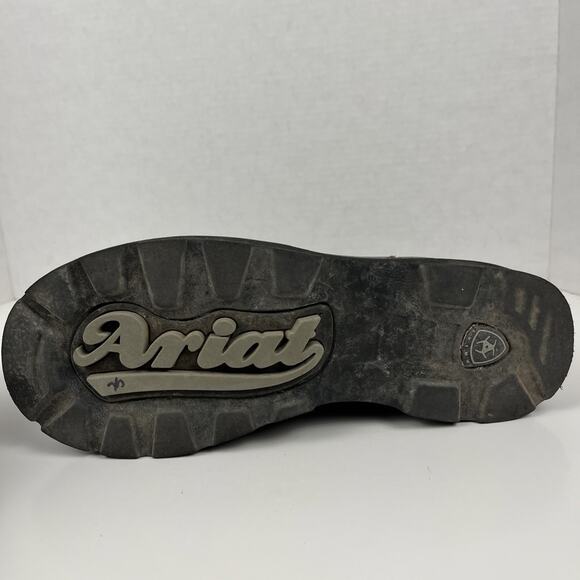 Ariat Fatbaby Saddle Cowboy Boots 8.5B Brown Cowgirl Western Rodeo Pull On 14830 - Picture 5 of 7